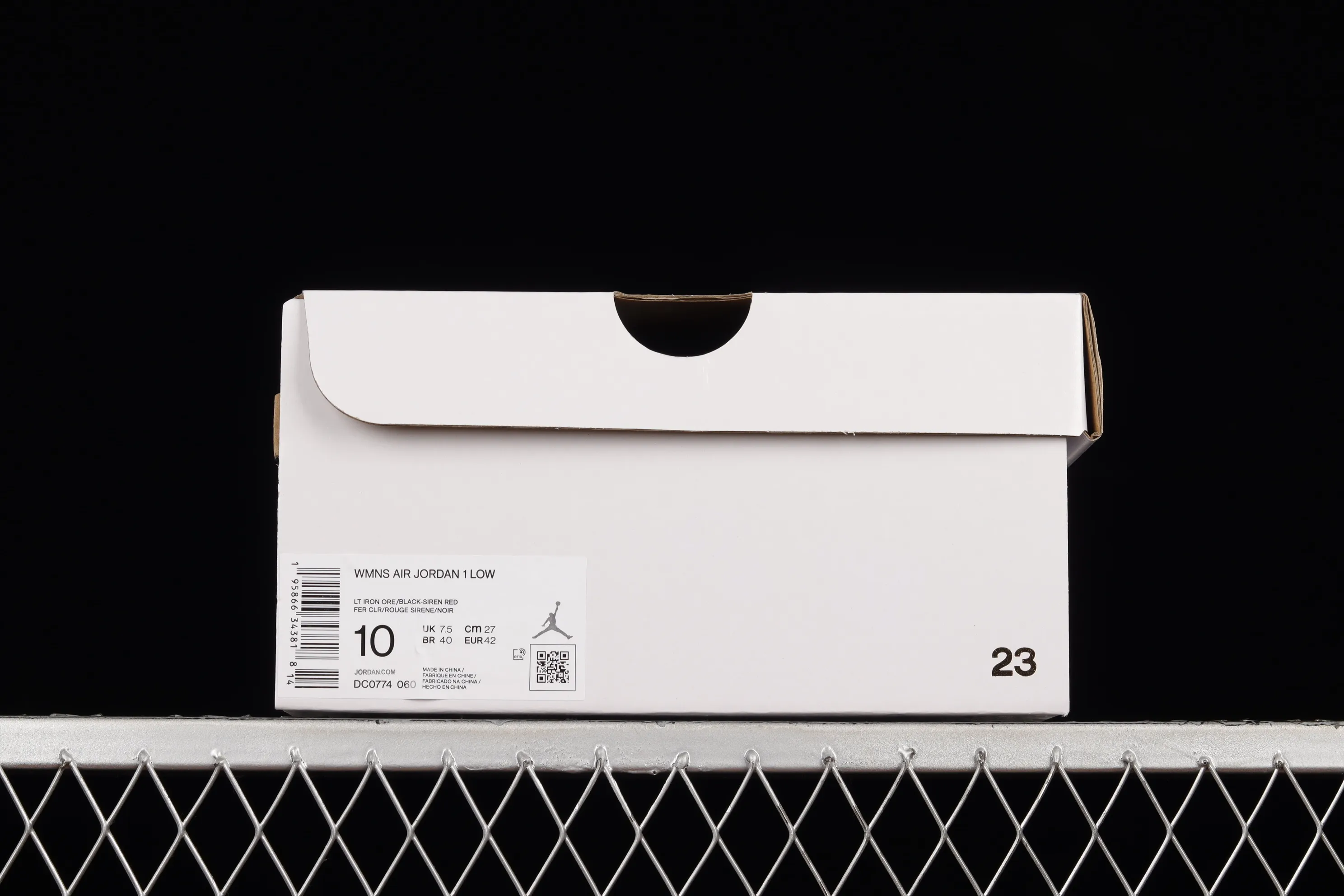 All categories Air Jordan Jordan series basketball shoes Air Jordan 1 Low G version pure original Air Jordan Low "Light Iron Ore" AJ1 Joe 1 gray pink low-top cultural sneakers DC0774-060